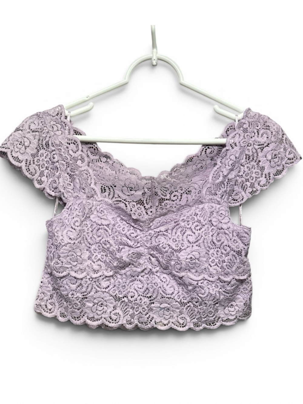 ✨ Lace Cecico Crop Top – Size L (NWT) | Festival Ready ✨